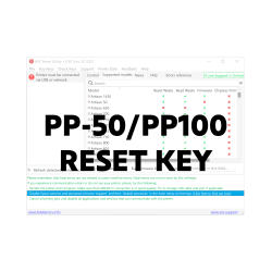 PP50/PP100 RESET KEY for the WIC Reset Uility